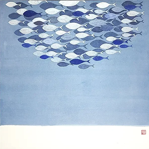 still waters blue heart