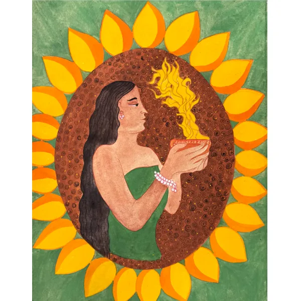 She Rose in Flames